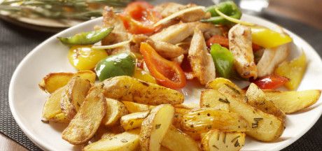 Sidrunikana Sitsiilia moodi Pati Parts kartulilõikudega