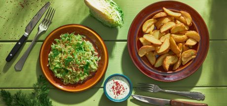 AVIKO Pati Parts Orginals retsept värske kapsa salati ja sinepi-tillikastmega