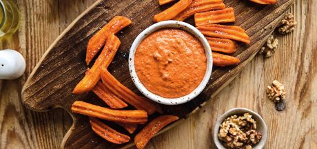 Aviko Wavy Blends Paprika koos Muhammara kastmega