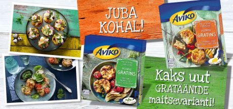 Juba kohal! Kaks uut GRATÄÄNIDE maitset!
