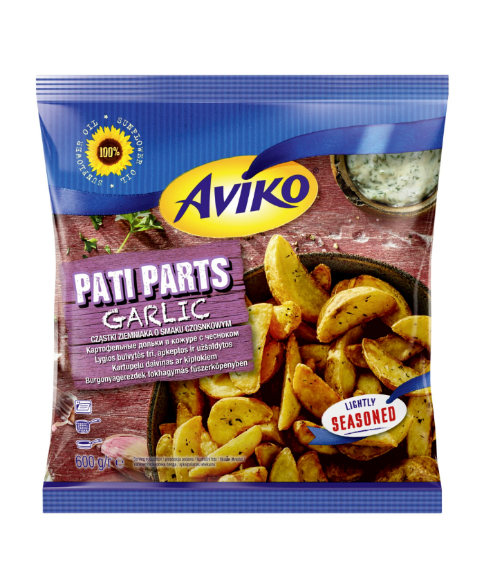 PATI PARTS GARLIC 600